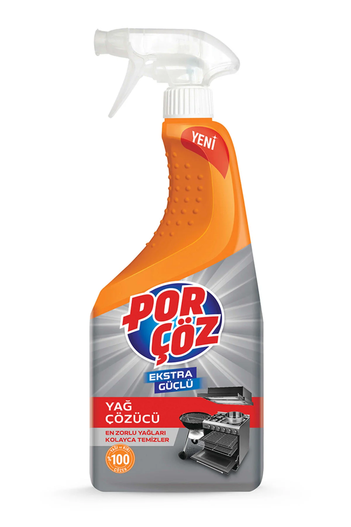 PORÇÖZ750 ml Yağ Çözücü Sprey