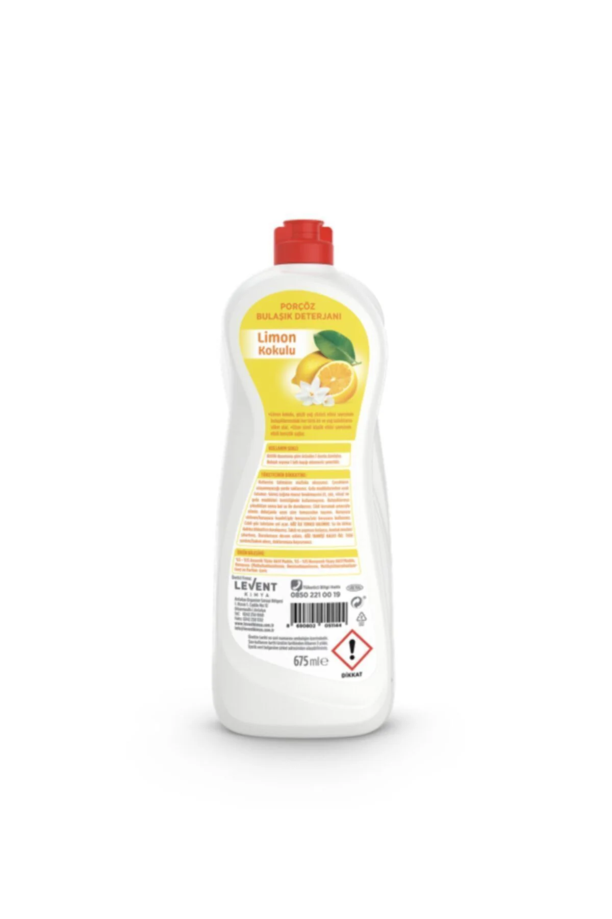 PORÇÖZBulaşık Deterjanı Limon Kokulu 2 x 675 ML