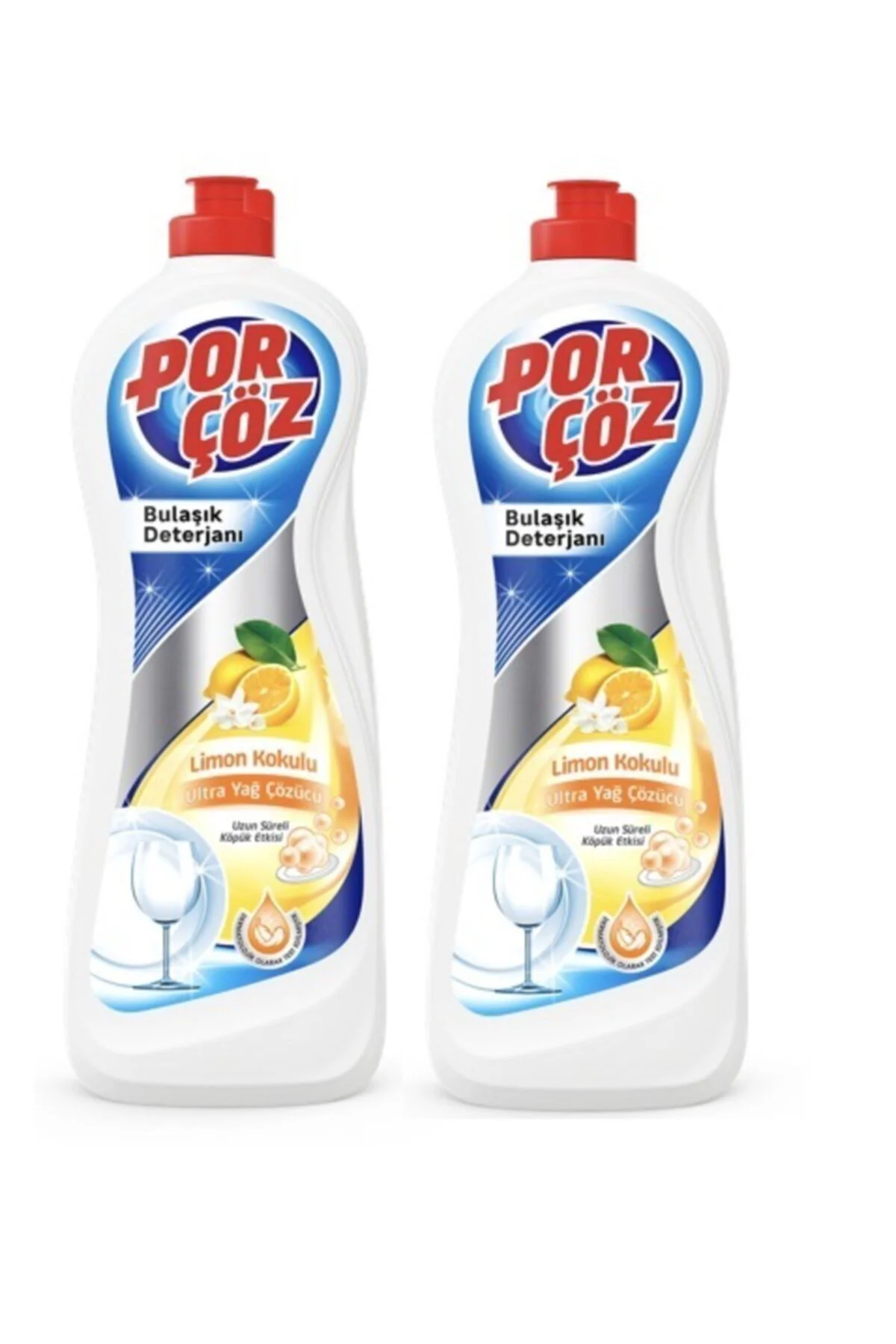 PORÇÖZBulaşık Deterjanı Limon Kokulu 2 x 675 ML