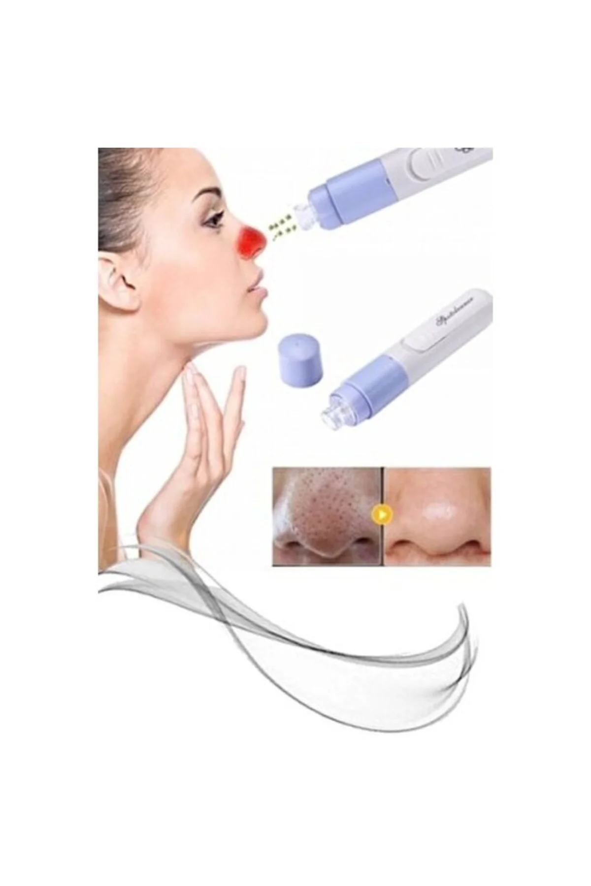 Pore Cleaner Vakumlu Yüz Temizleme Siyah Nokta Temizleme Cihazı