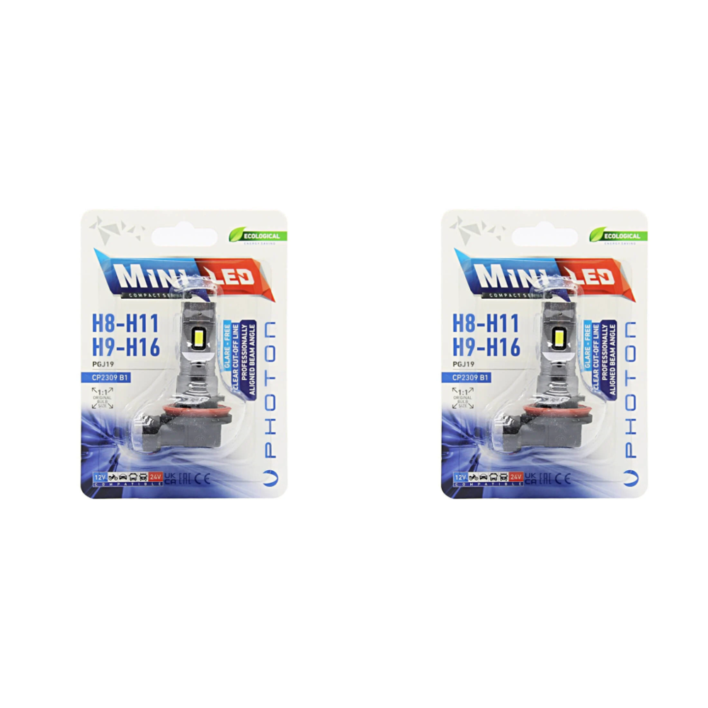 PORSCHE 911 2004-2008 ile uyumlu Photon Mini H8 Sis Lambası 16000