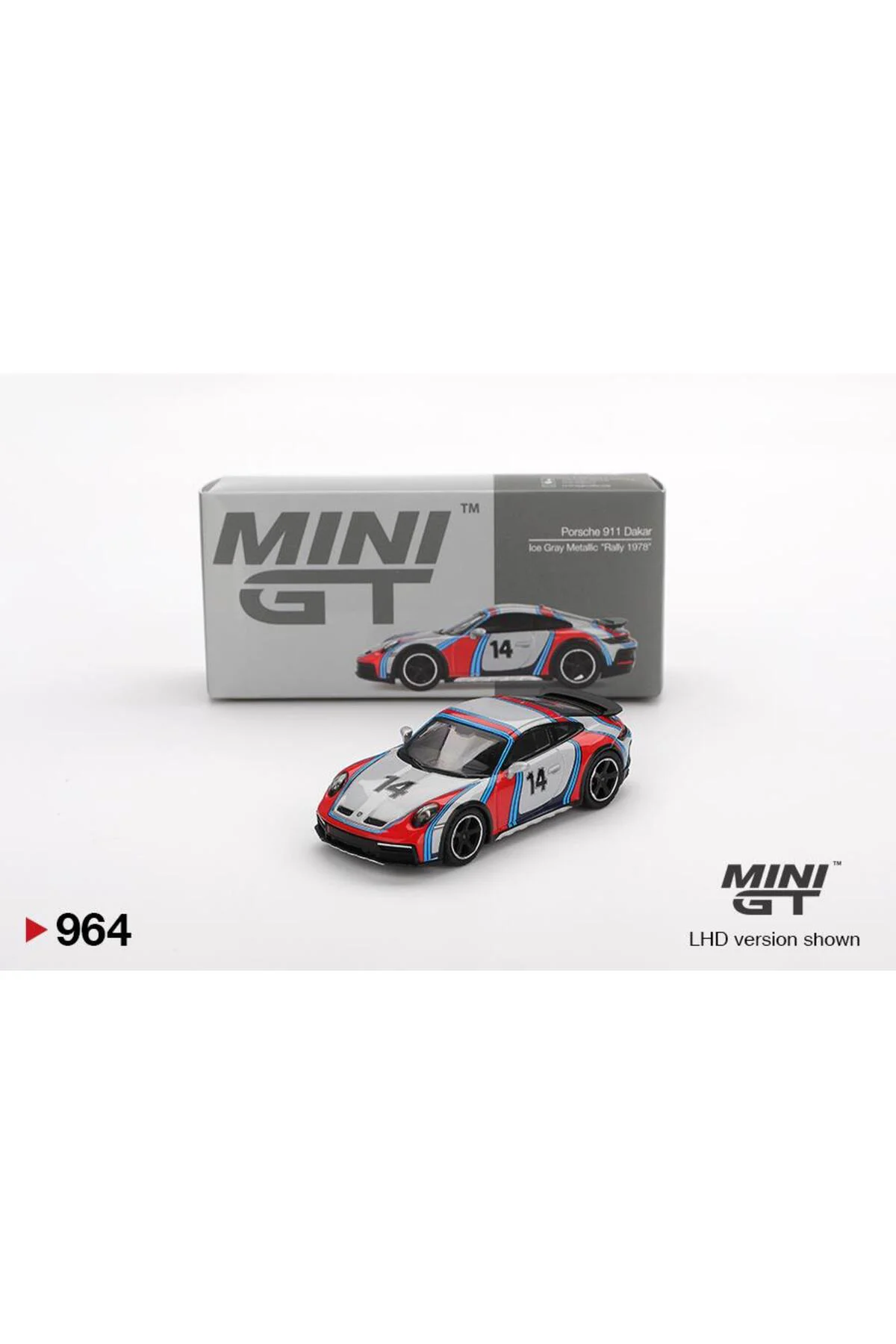 Porsche 911 Dakar Ice Grey Metallic