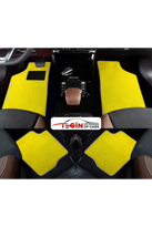 Porsche Boxster 987 2005-2012 With Bose  Sarı Halı Bej Kenar Halı