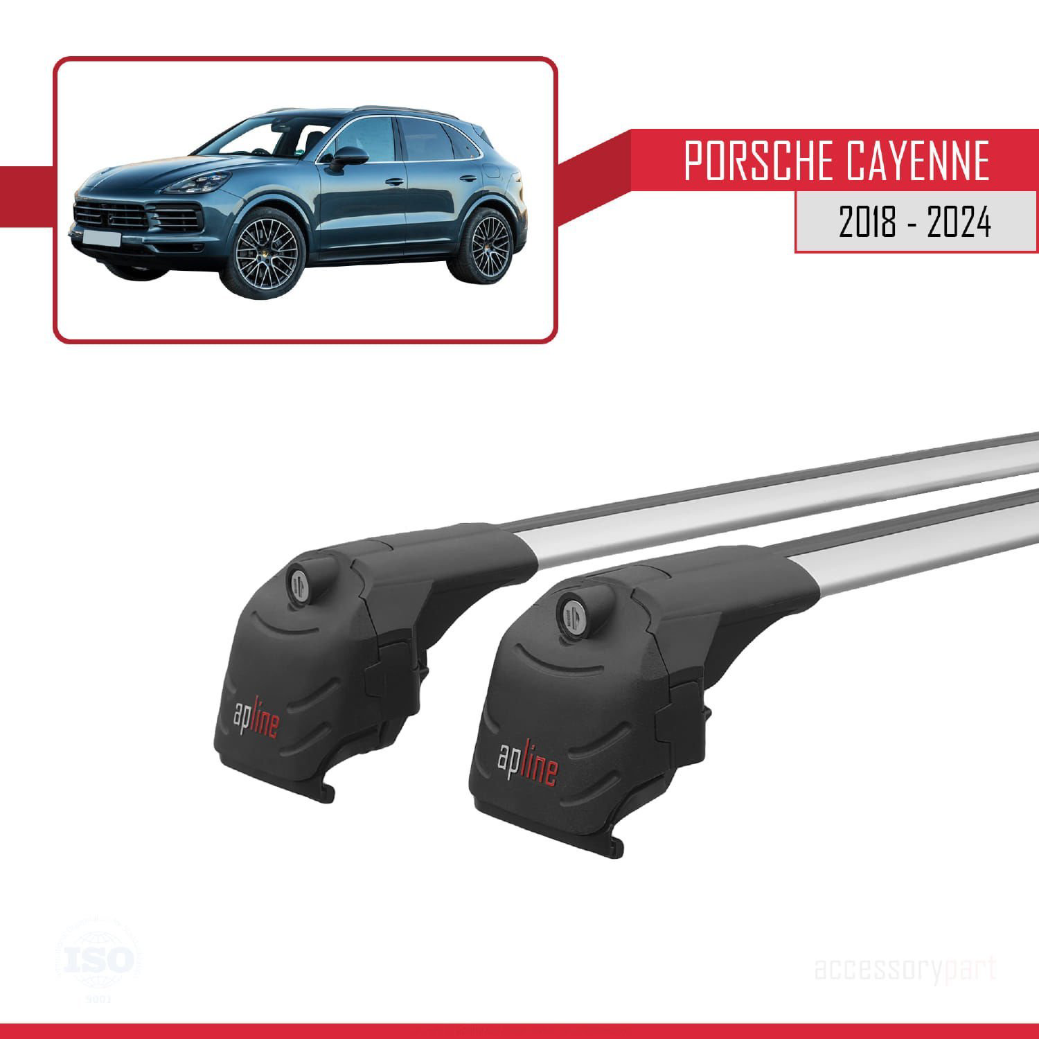 Porsche Cayenne (9YA/9YB) 2018 ve Sonrası ile uyumlu ACE-2 Ara At