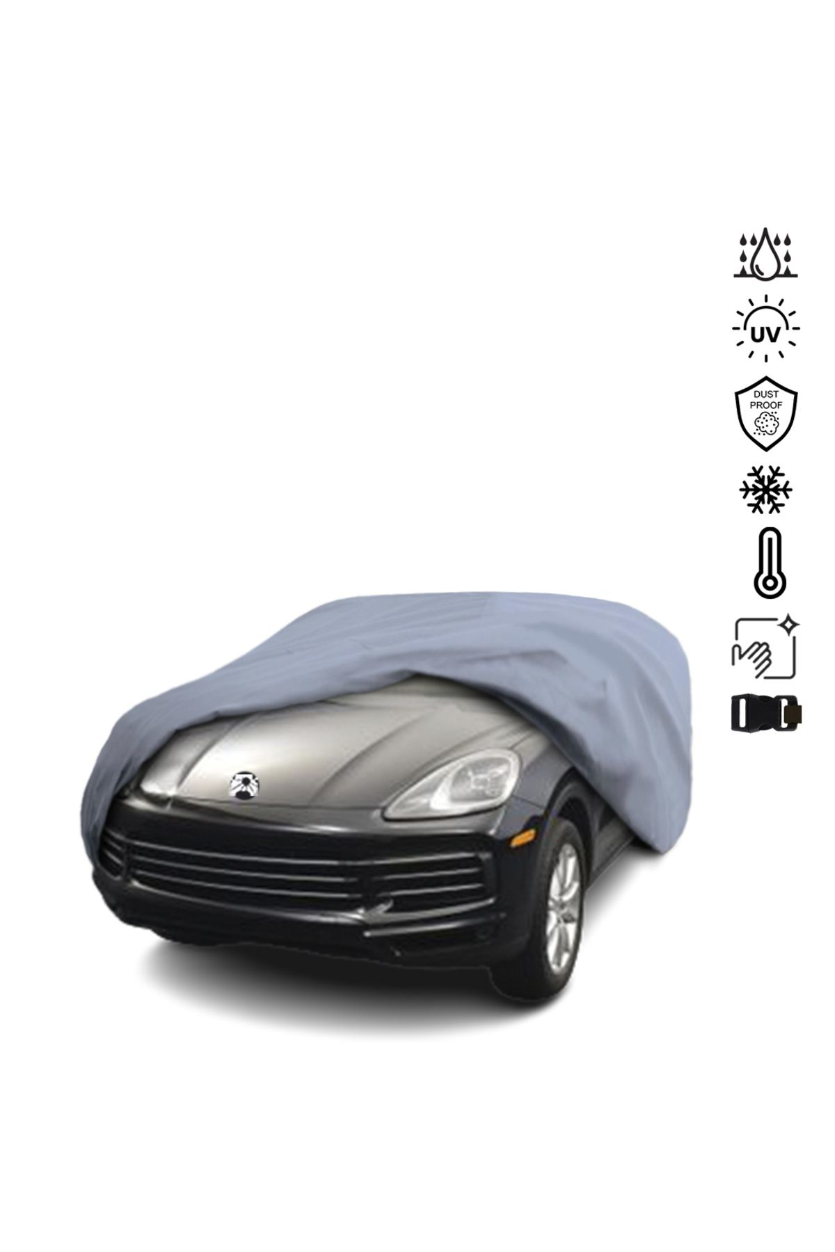 Porsche Cayenne 3 (2017-) Araba Brandası Miflonlu Su Geçirmez Ara