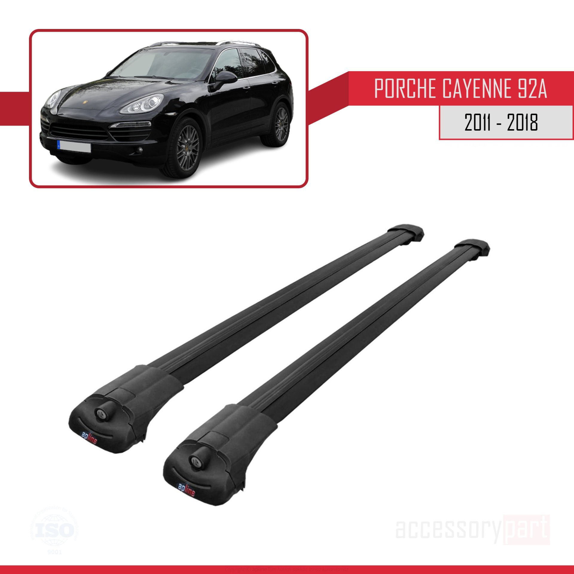 Porsche Cayenne 92A 2011-2018 Arası ile uyumlu ACE-1 Ara Atkı Tav
