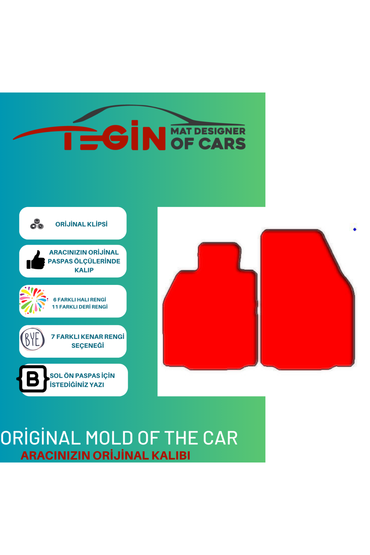 Porsche Cayman 987 2004-2012 No Bose Prime Siyah Deri Kırmızı Ken