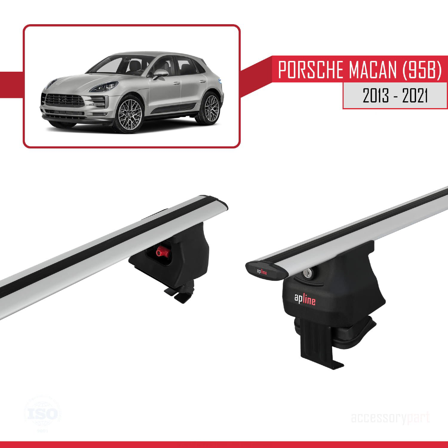 Porsche Macan (95B) 2013-2021 Arası ile uyumlu ACE-4 Ara Atkı Tav