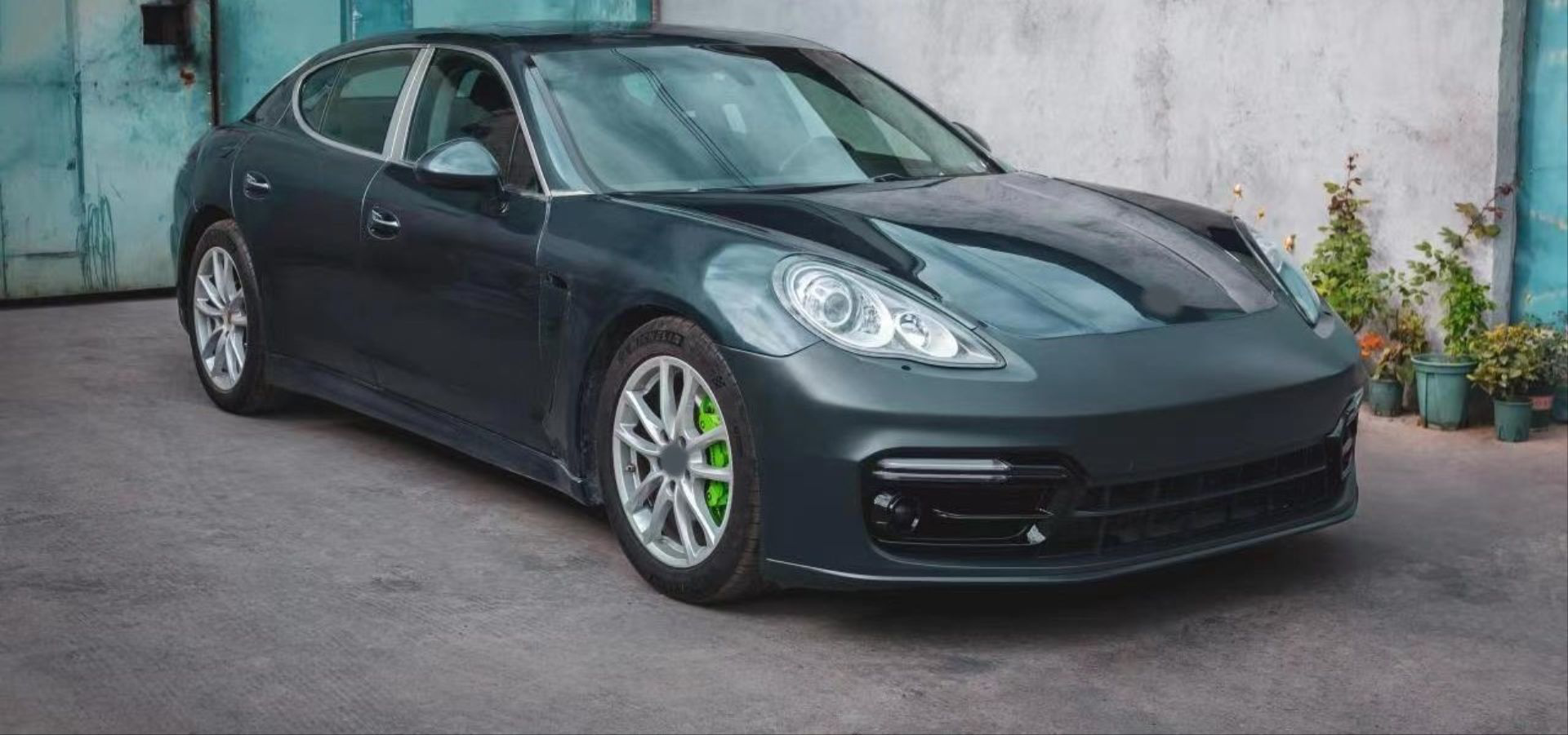 Porsche Panamera Uyumlu 2011-2013 Facelift 2017+ Yükseltme Ön Tam