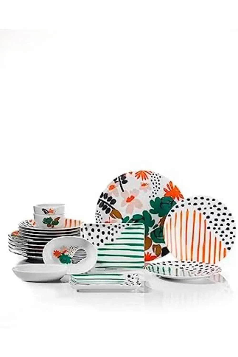 Porselen 12442 Zeugma 18 Parça 6 Kişilik Kahvaltı Takımı 395519