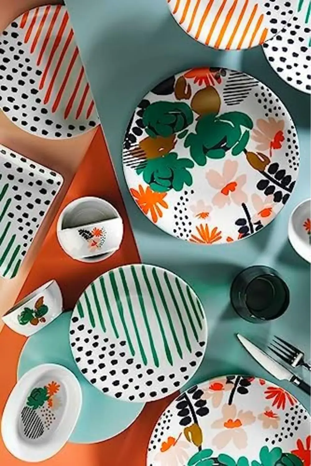 Porselen 12442 Zeugma 18 Parça 6 Kişilik Kahvaltı Takımı 395519