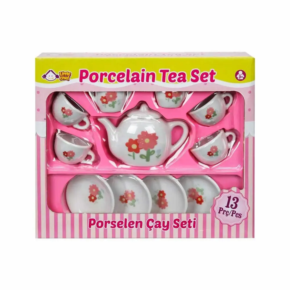 Porselen Çay Takımı 13 Parça