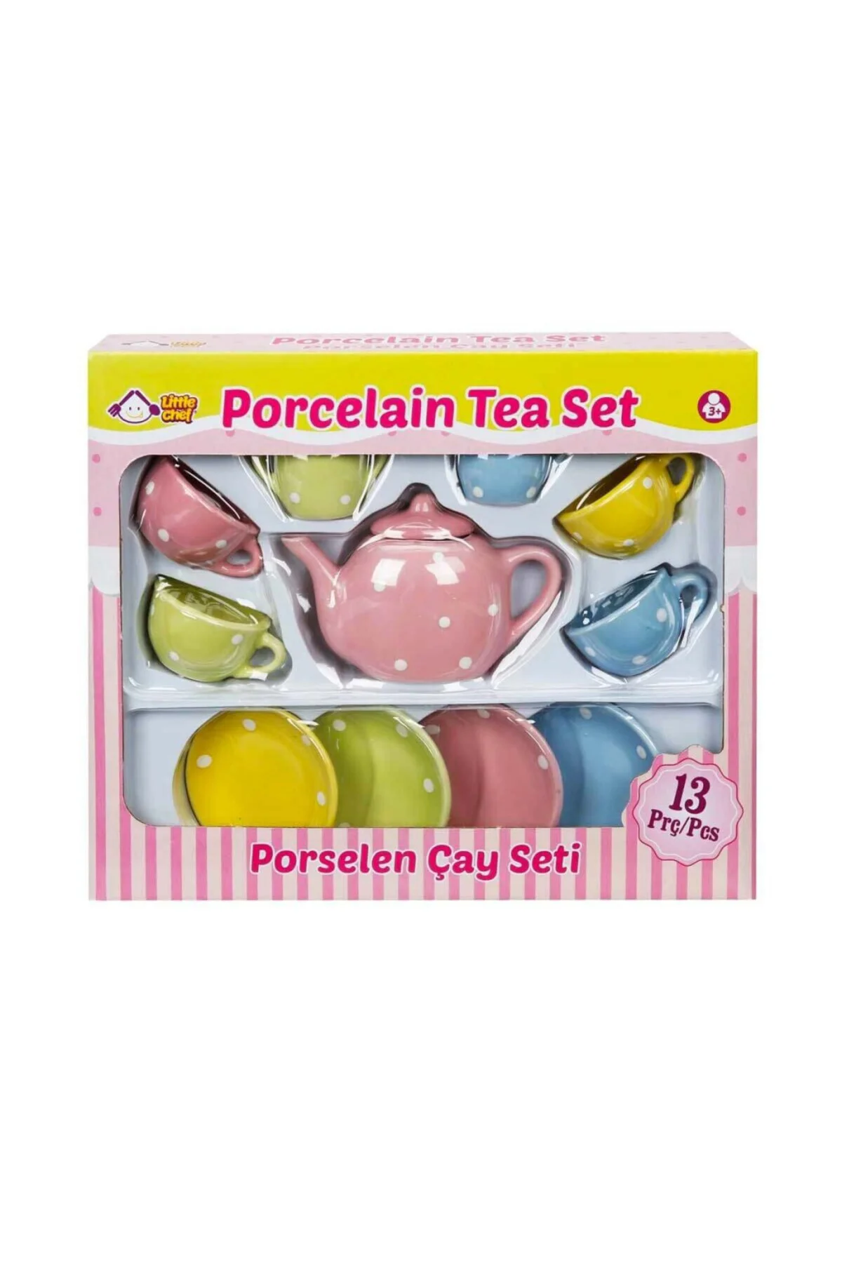 Porselen Çay Takımı 13 Parça