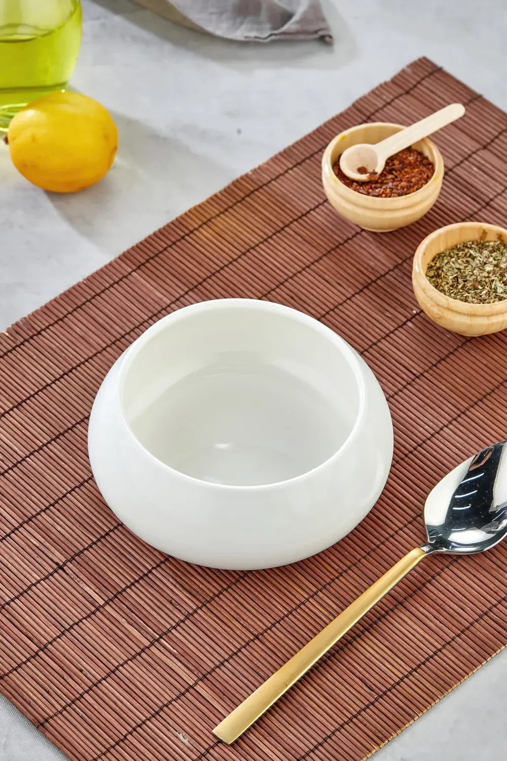 Porselen Çorba ve Tatlı Kasesi 14x6 cm – Şık Servis ve Sunum Kase