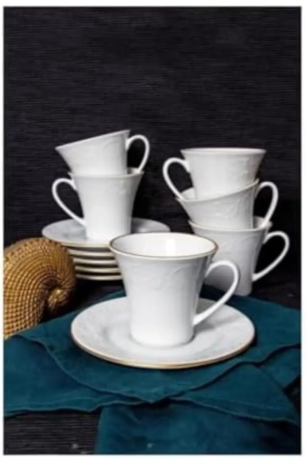 Porselen Dalı 02 Çay Fincan Takımı Bhd02Ct23 395519