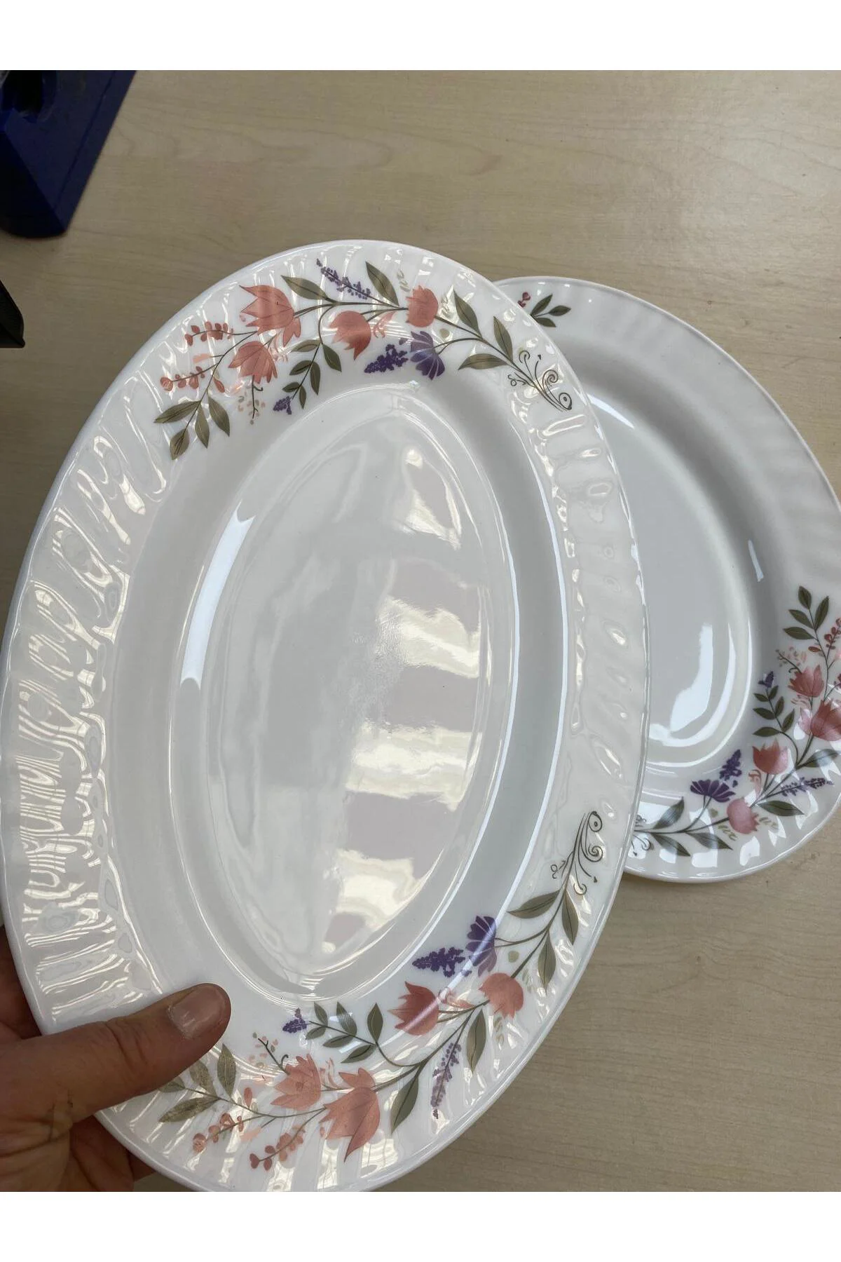 Porselen Kayık Tabak 2 Li 30x21cm Fiyatı, Yorumları ve Özellikleri