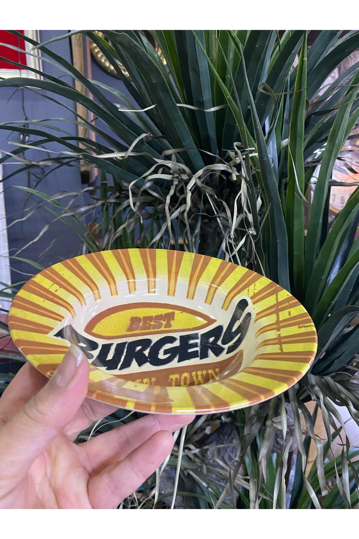 Elif Aksesuar Porselen Makarna Tabağı Tekli