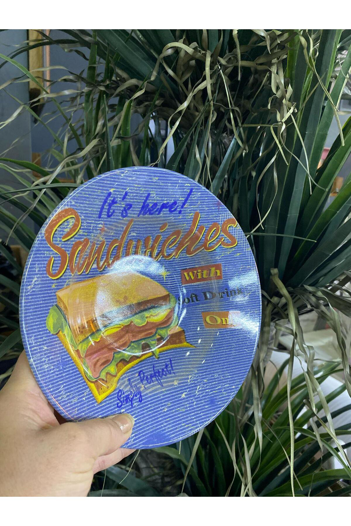 Elif Aksesuar Porselen Makarna Tabağı Tekli