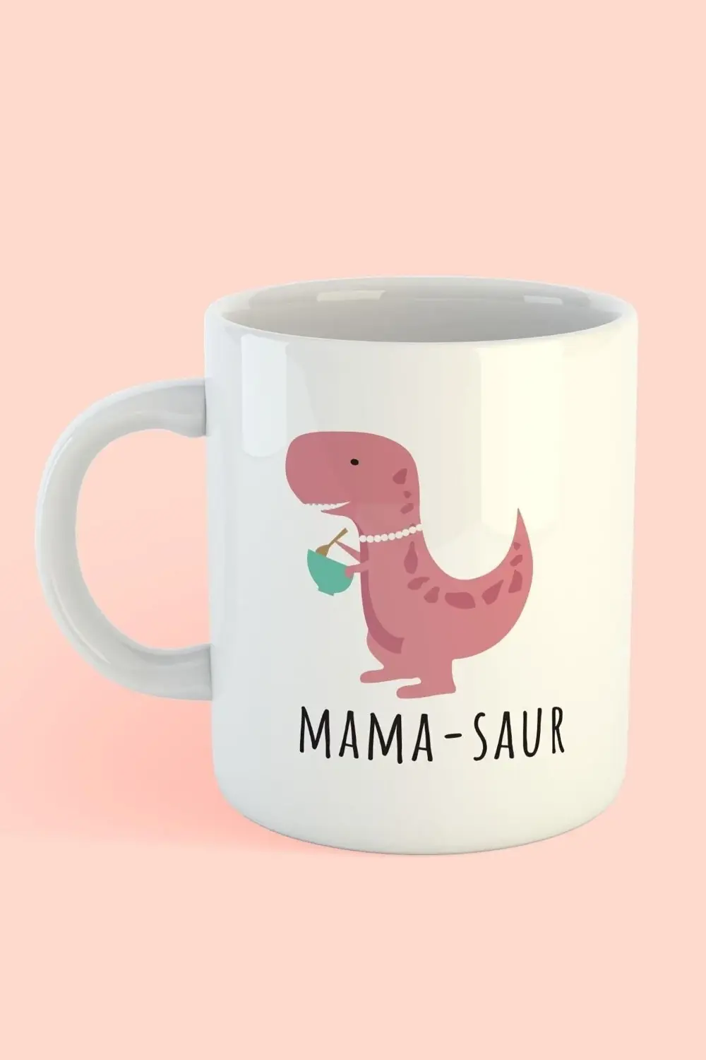 Porselen - Mama-saur .