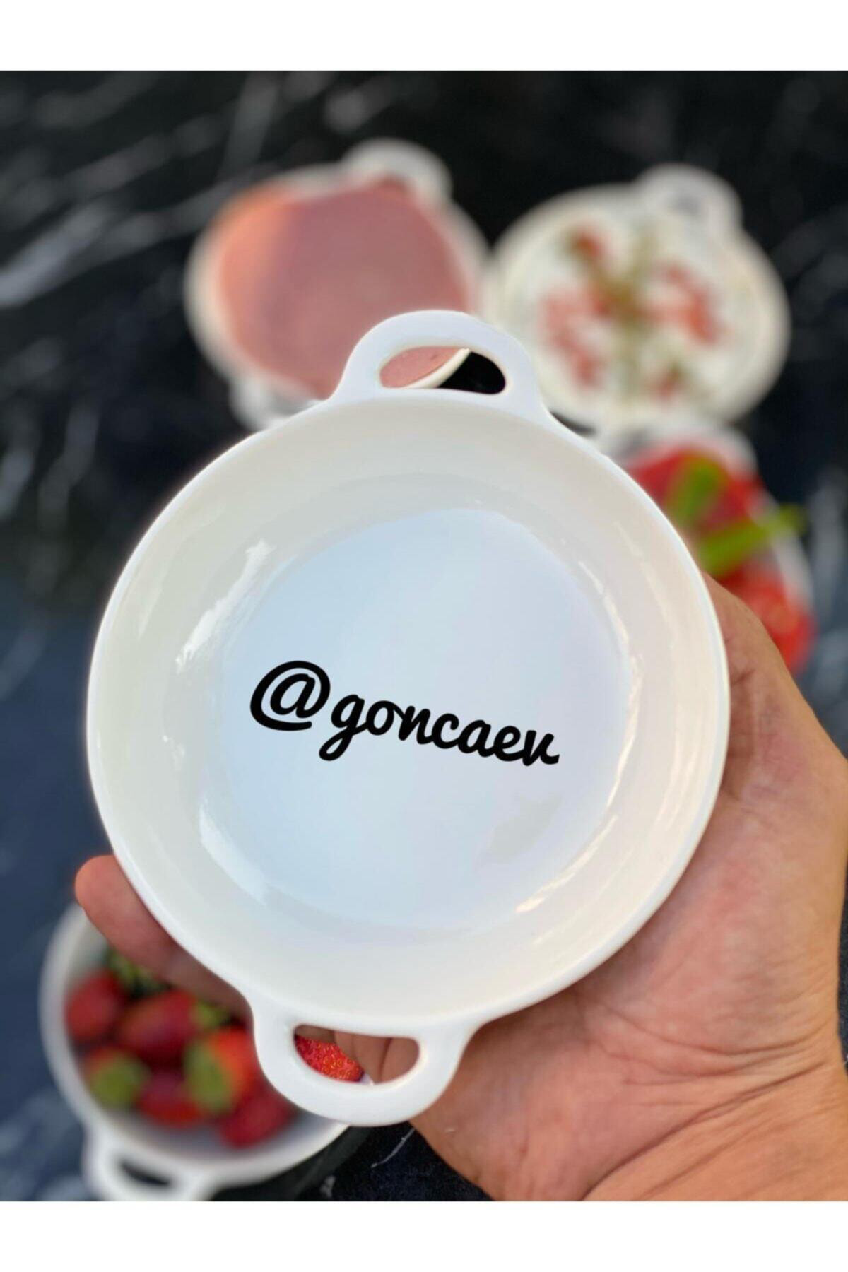 Porselen Meze Tabağı 6lı