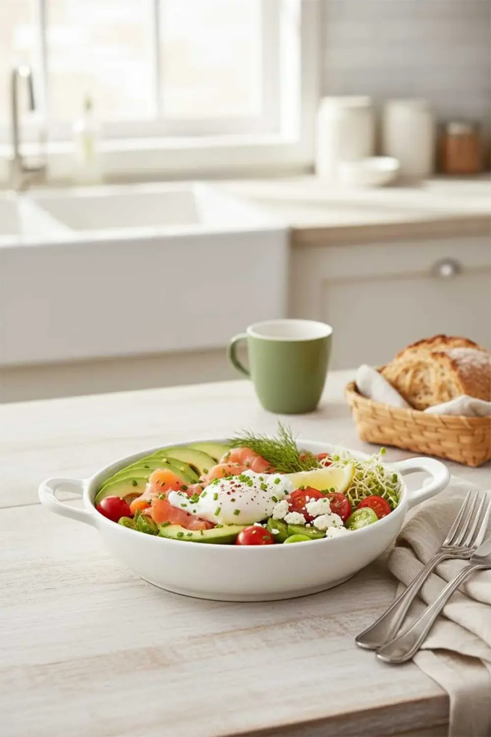 Porselen Oval Kulplu Meze ve Servis Kasesi 19x15x4,5 cm – Şık Sun