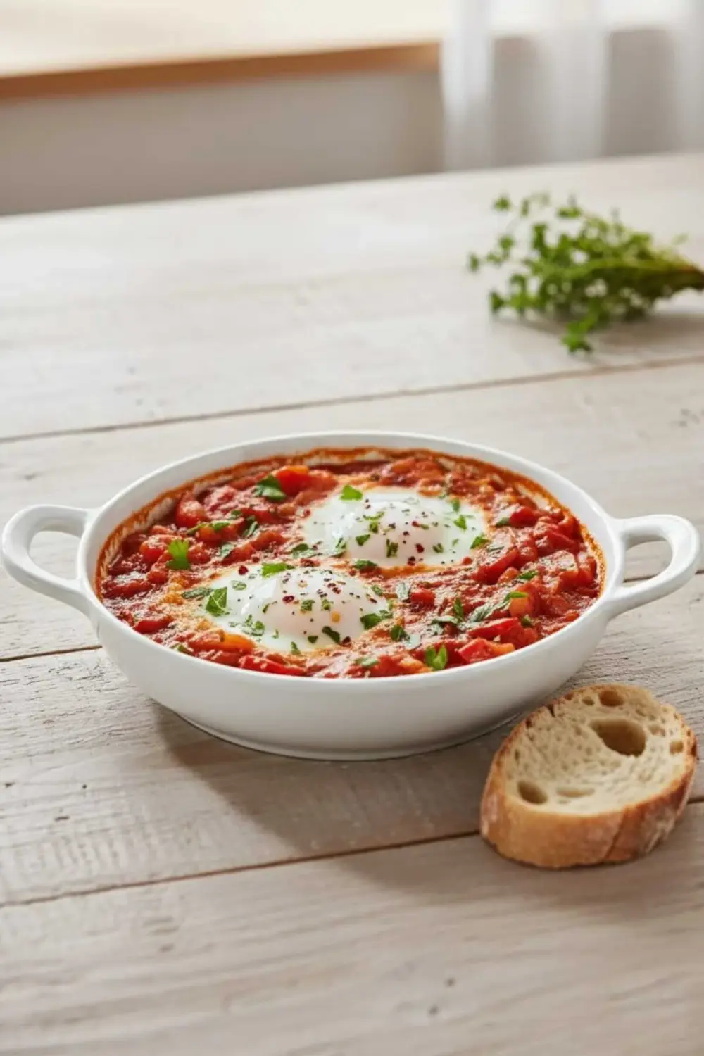 Porselen Oval Kulplu Meze ve Servis Kasesi 19x15x4,5 cm – Şık Sun