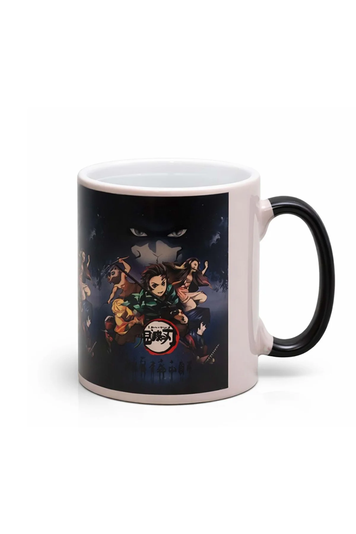 Porselen Renk Değiştiren Demon Slayer Kupa Bardak