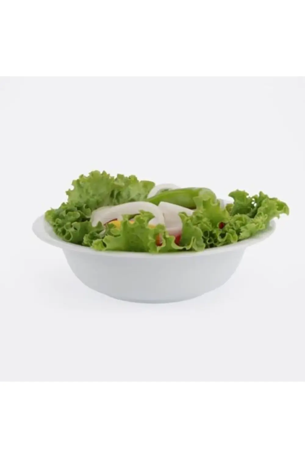 Porselen Salata Kasesi Çok Amaçlı Sunum Tabağı 23 cm Porselen Kas