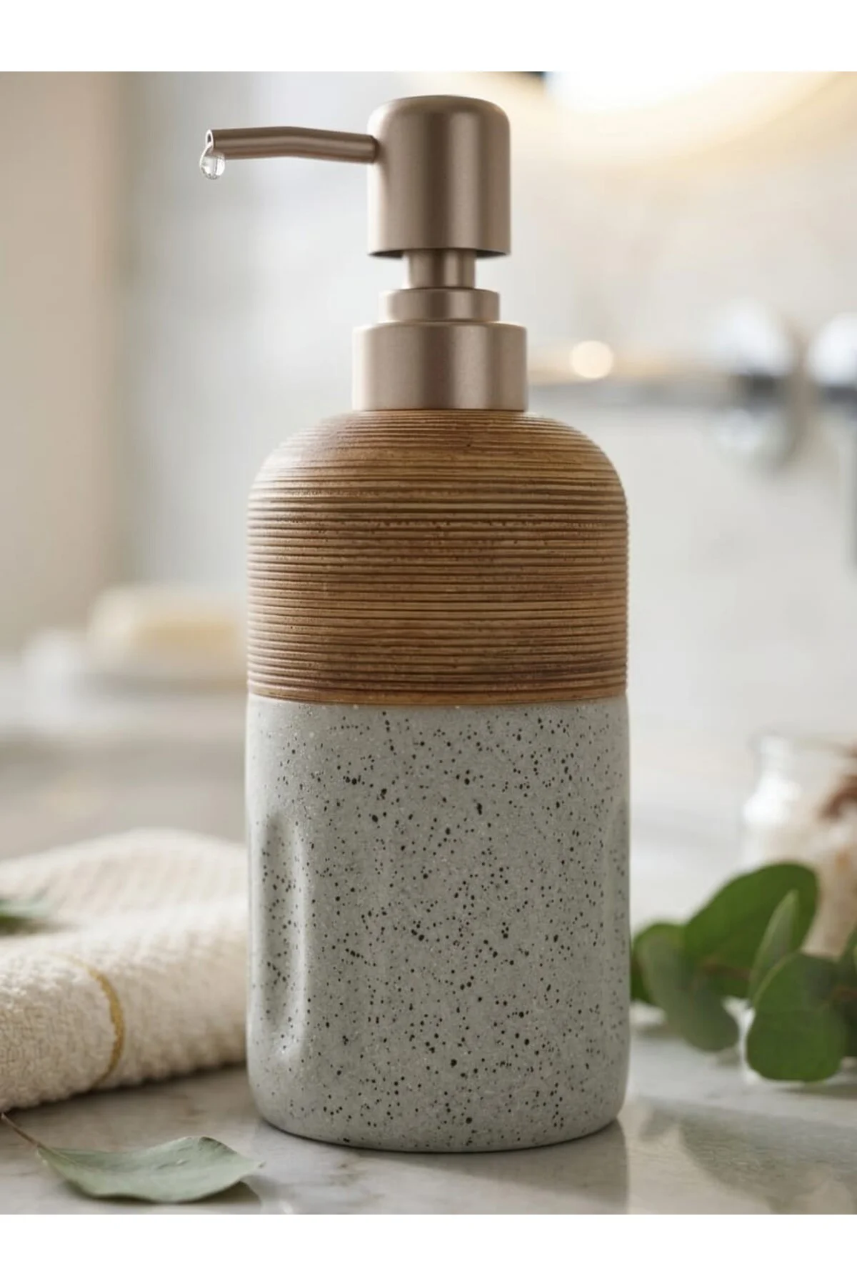 Porselen Sıvı Sabunluk - Lüks Banyo ve Mutfak Sabunluk - 350 ml Porselen Sıvı Sabunluk - Lüks Banyo ve Mutfak Sabunluk - 350 ml