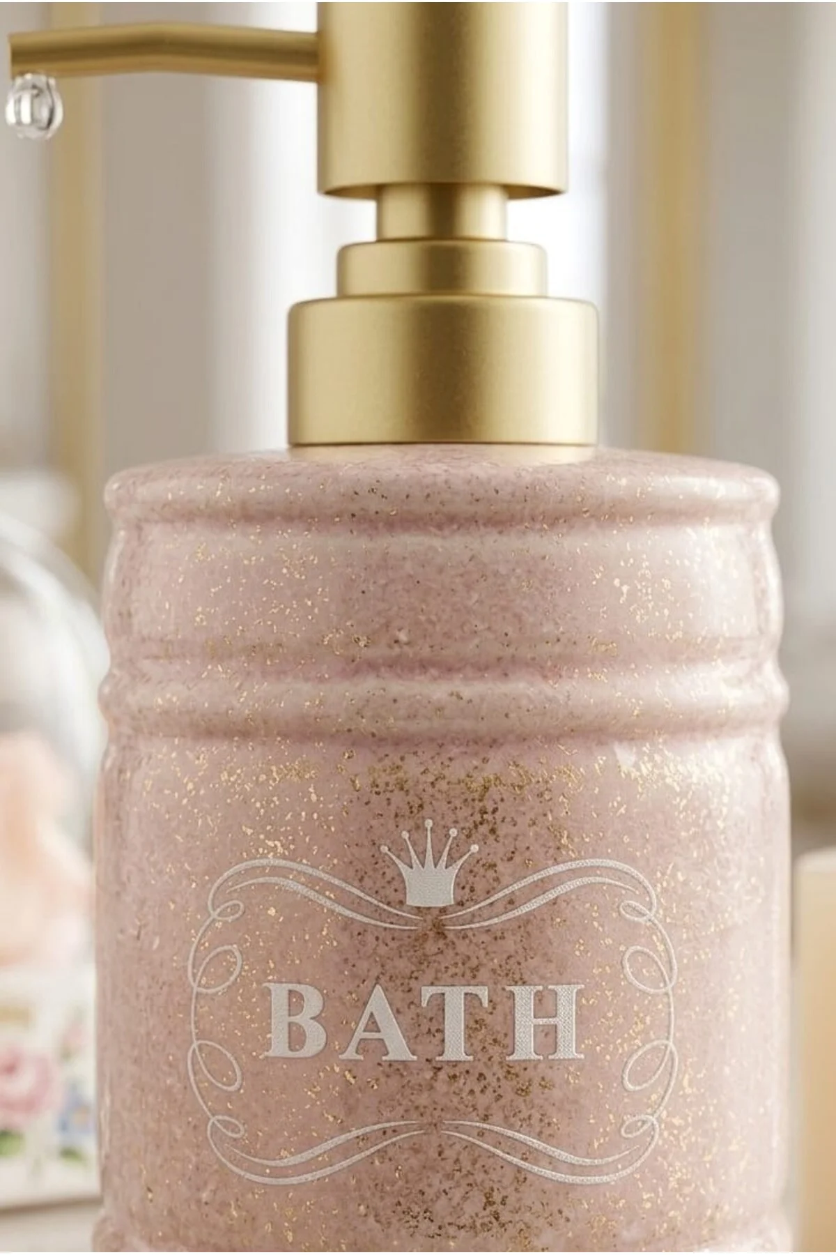 Porselen Sıvı Sabunluk - Lüks Banyo ve Mutfak Sabunluk Seti - 350 ml Porselen Sıvı Sabunluk - Lüks Banyo ve Mutfak Sabunluk Seti - 350 ml