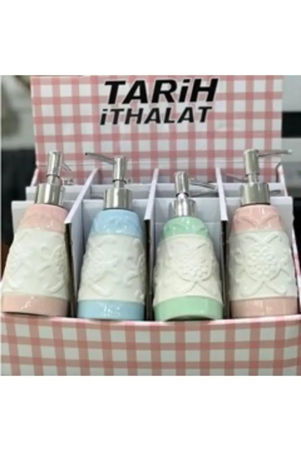 Porselen Sıvı Sabunluk 27218