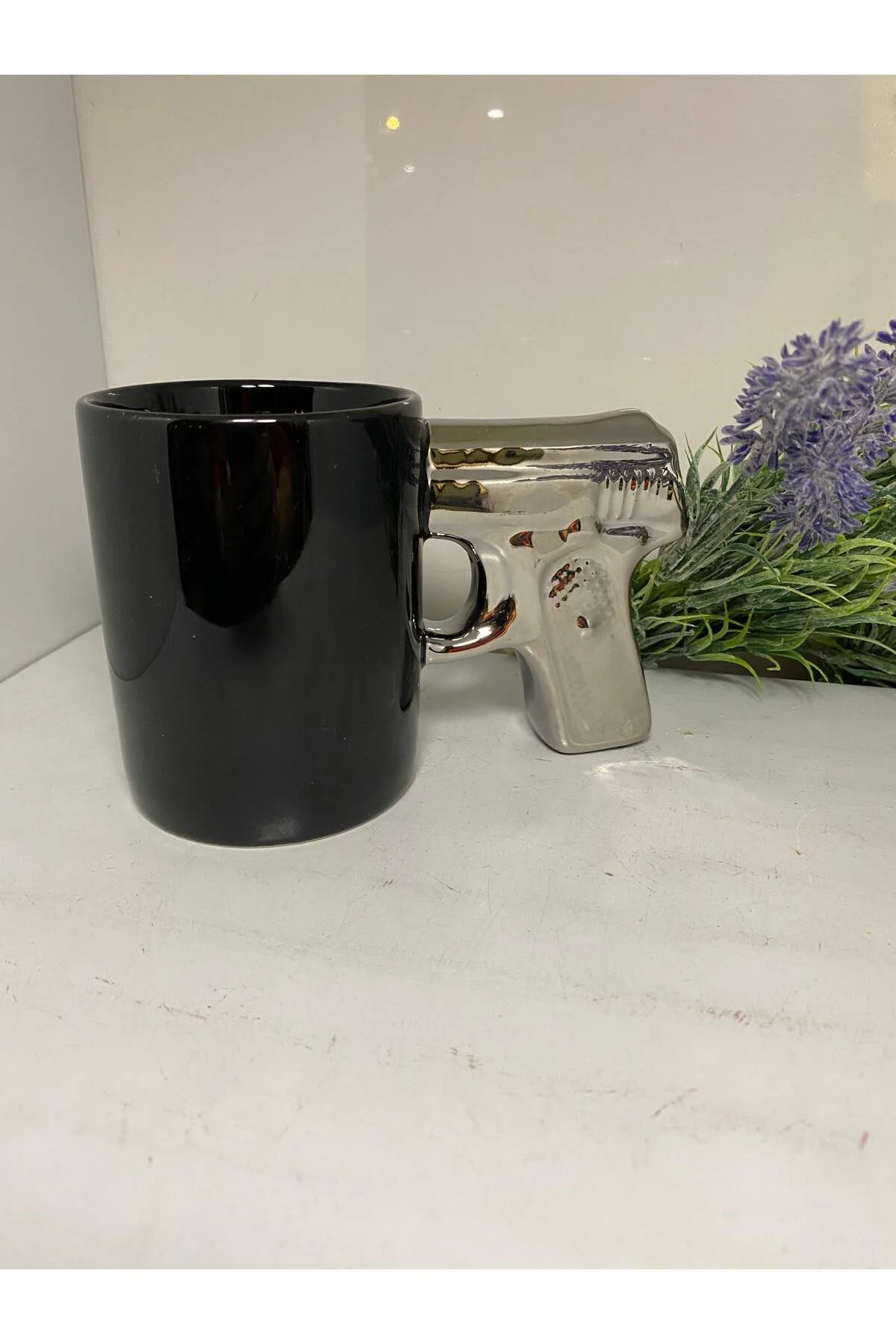 Porselen Tasarımlı Kupa Bardak