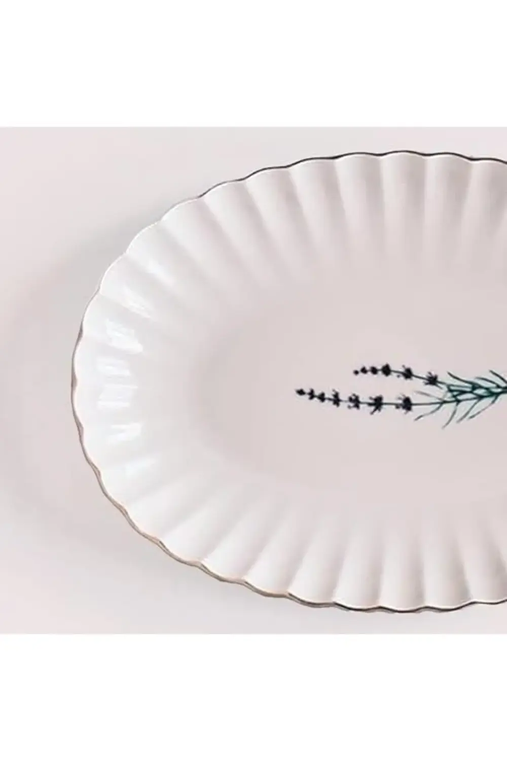 Porselen Tiny 2 Parça 28 Cm Kayık Tabak 395519