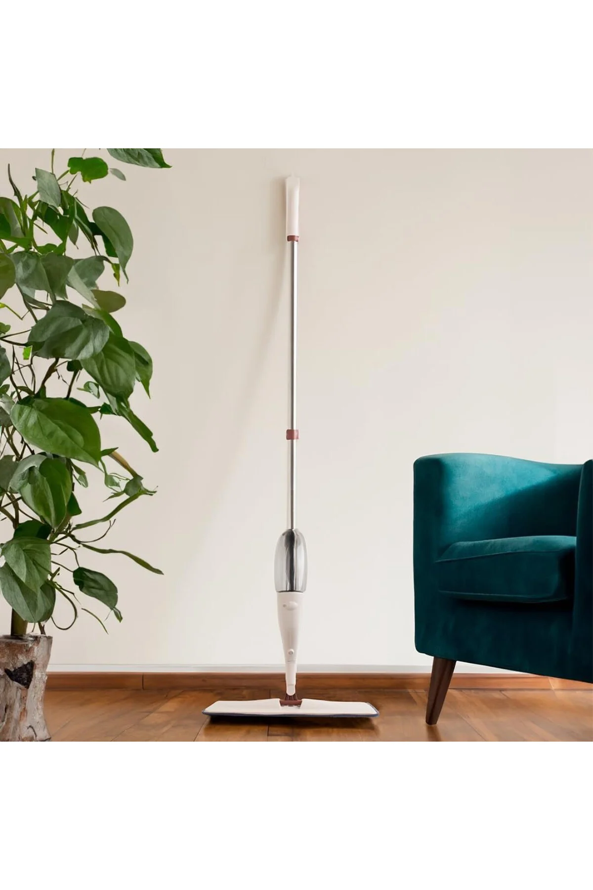 Porsima 13279 Deterjan Hazneli 360 Derece Dönebilen Sprey Mop Yed