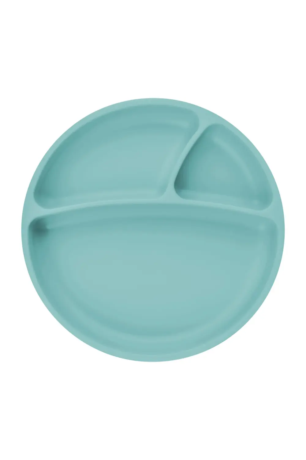 Porsiyon Vakum Tabanlı Silikon Tabak Yeşil