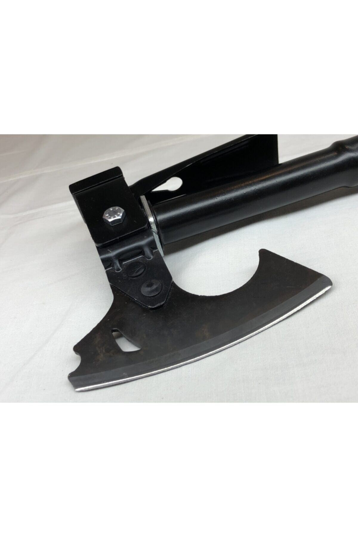 Portatif Çok Fonksiyonlu Bahçe Kamp Araç Seti Balta Çekiç Keser +