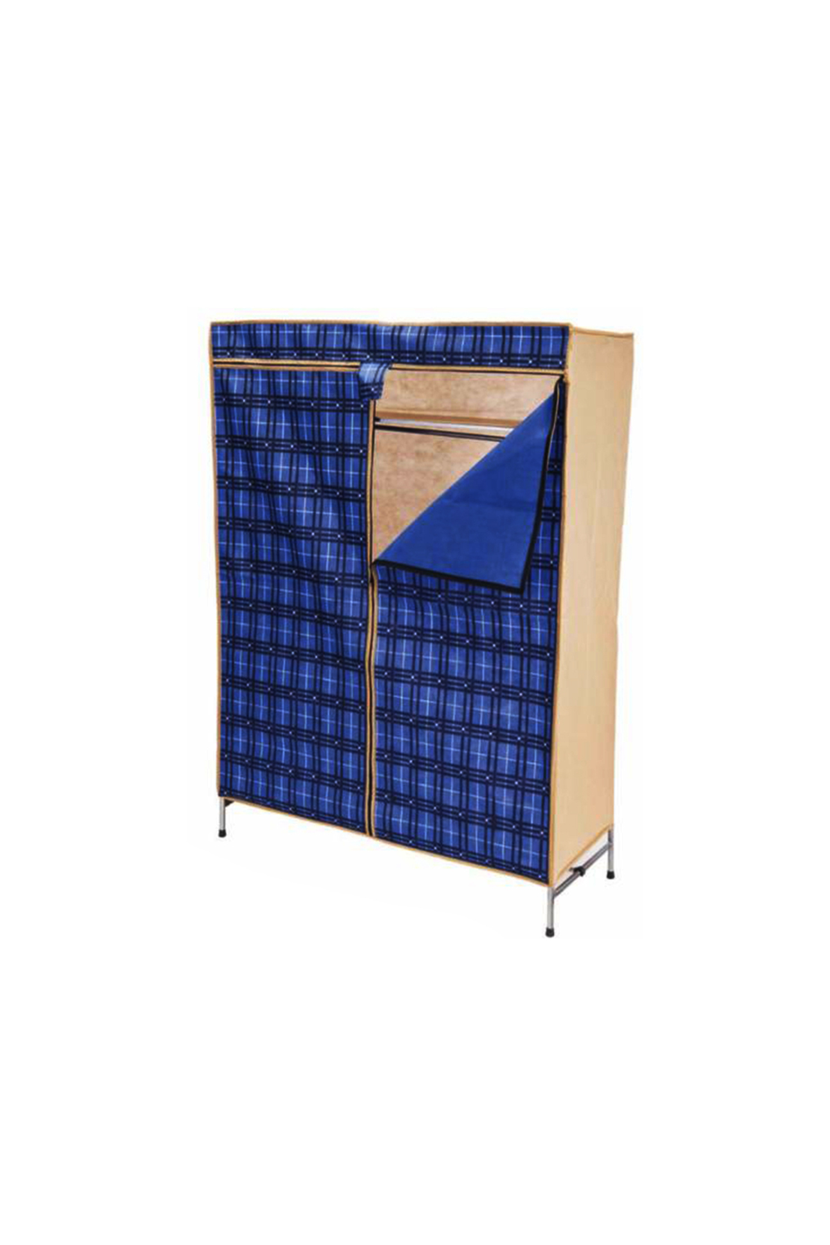 Ok Aksesuar Portatif Gardrop Metal İskelet - Bez Örtü 42X105cm Go50603720800