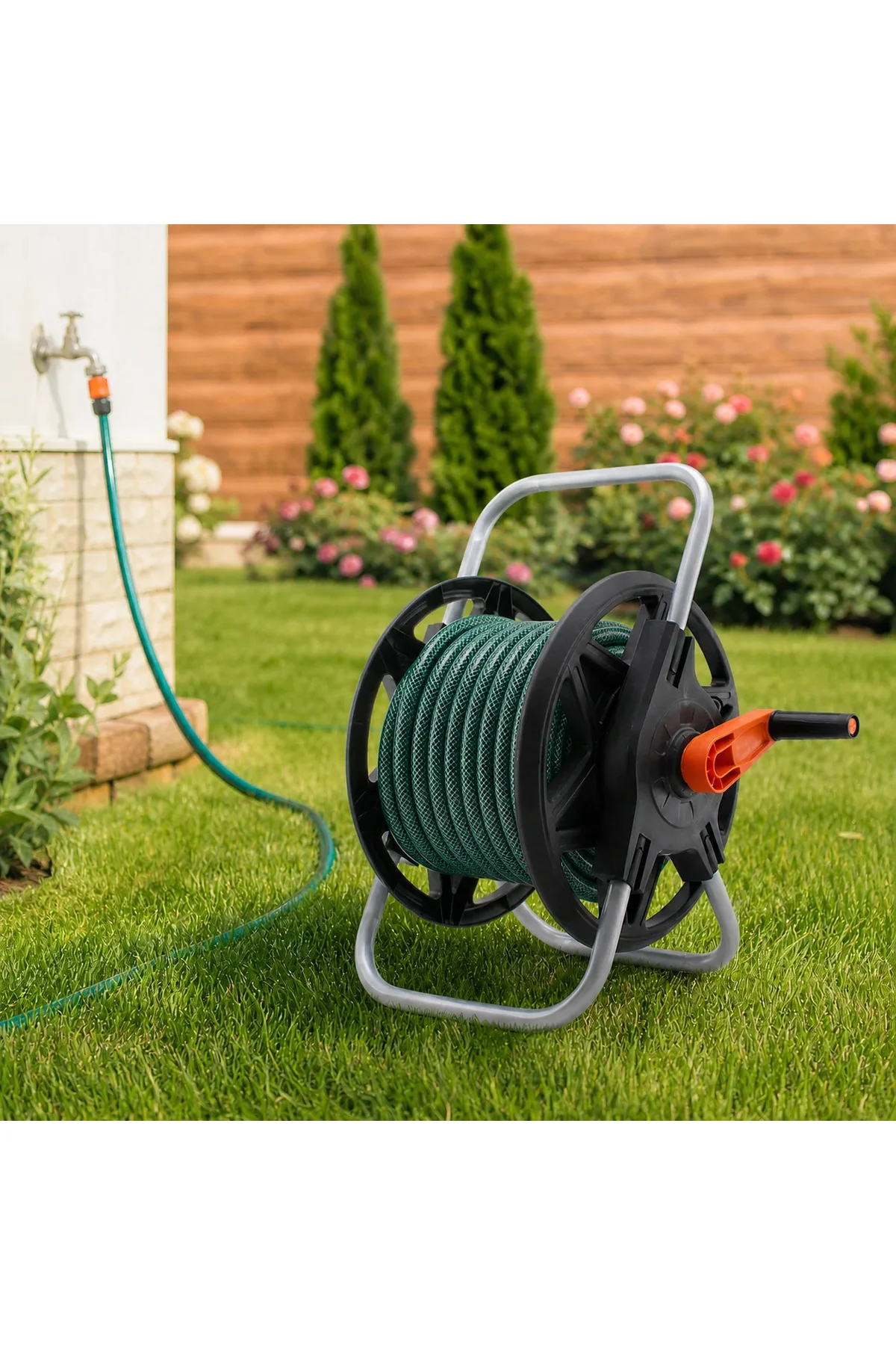 Portatif Hortum Makara MD-620 (Tekerleksiz) -