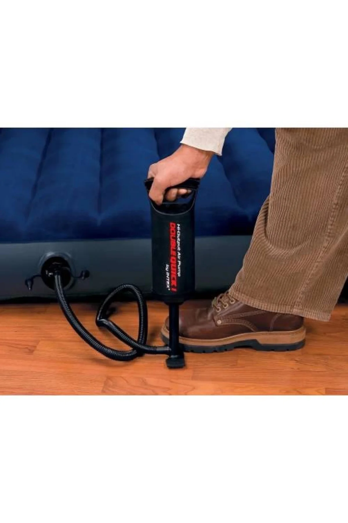 Portatif İki Yönlü Pompa - El Pompası - Şişirme Boşaltama Pompası