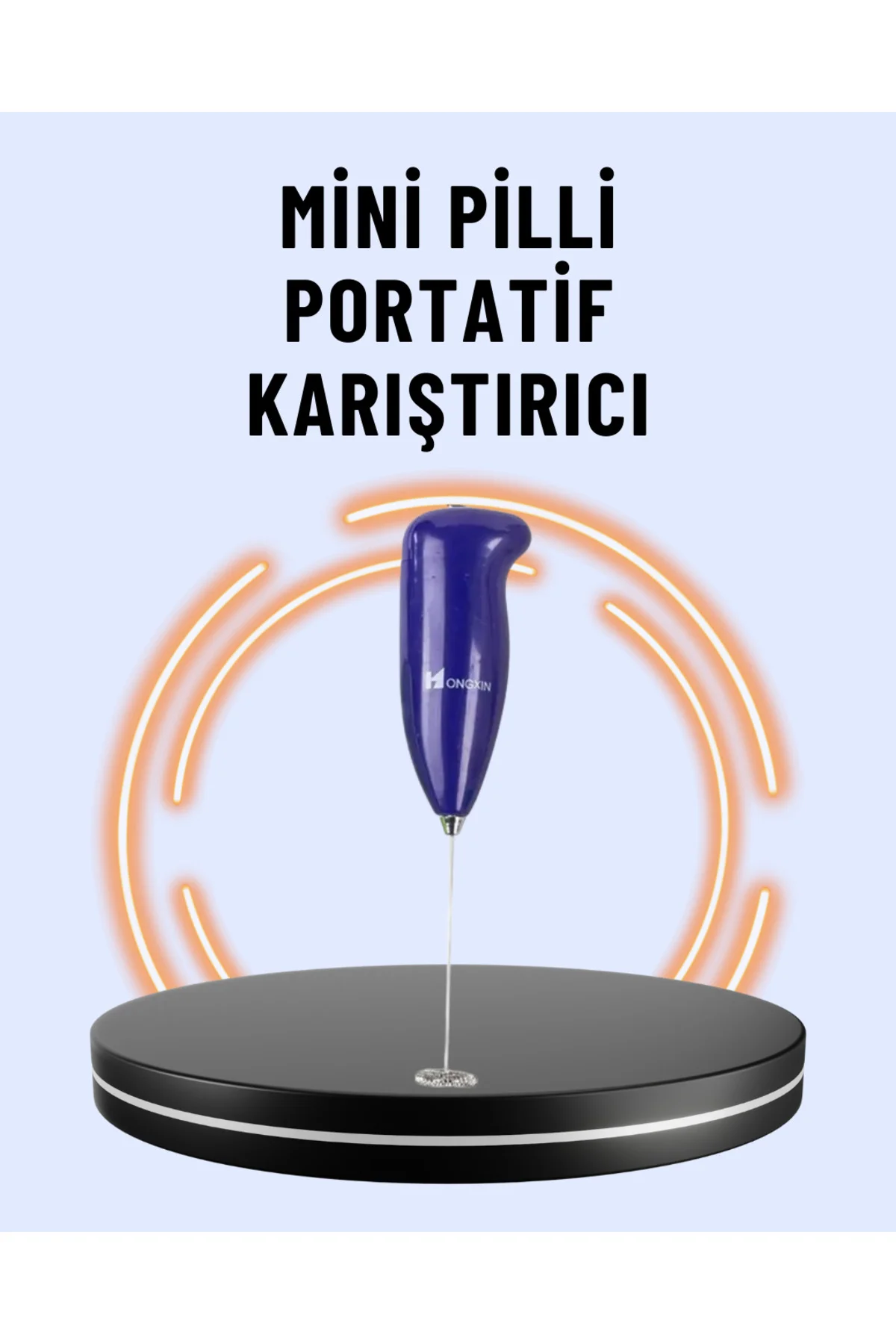 Portatif Kahve Köpürtücü – Latte Cappuccino Milkshake ve Puding Y