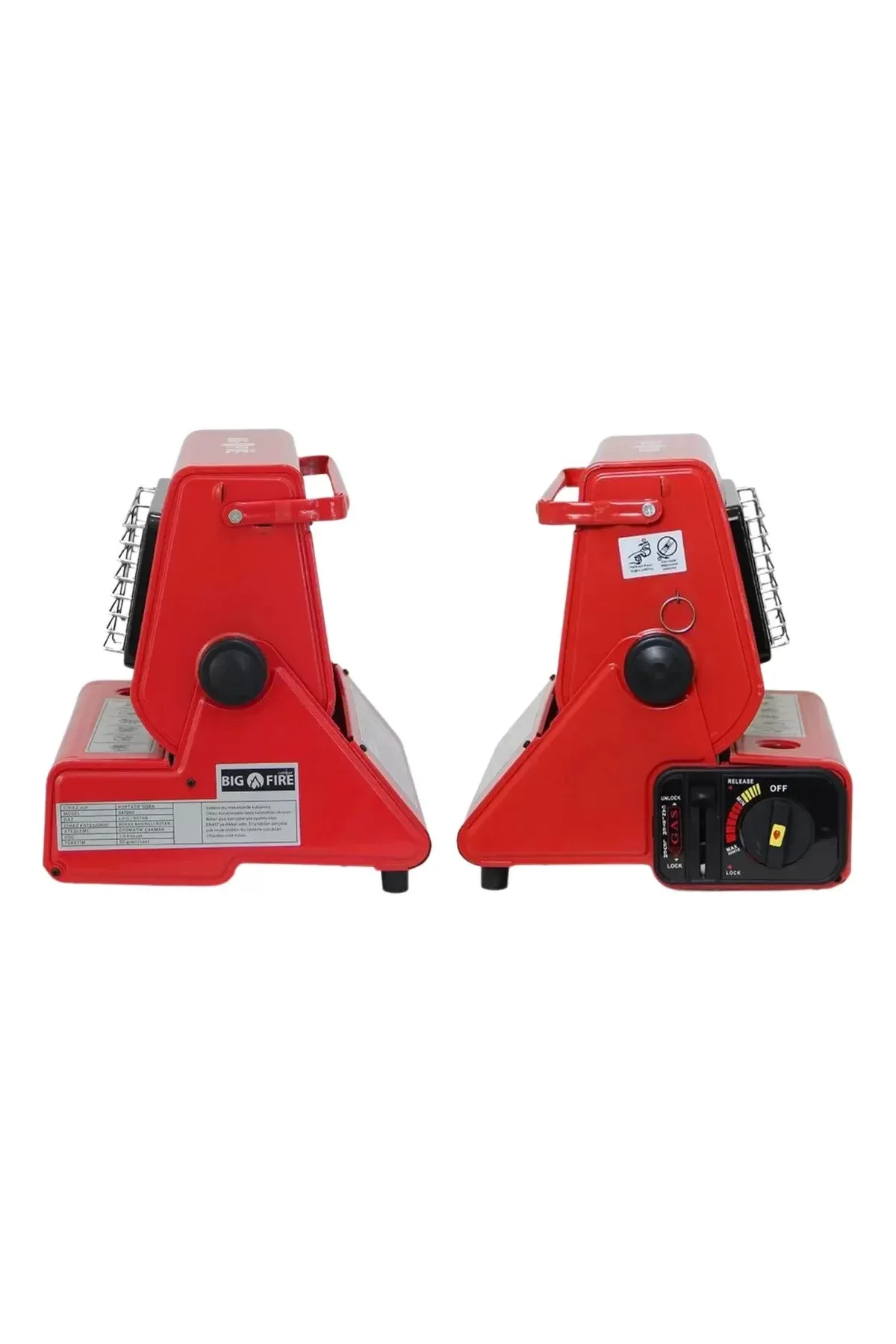 Portatif Kamp Sobası - Madfox Big Fire Maxi - Kırmızı - 547262