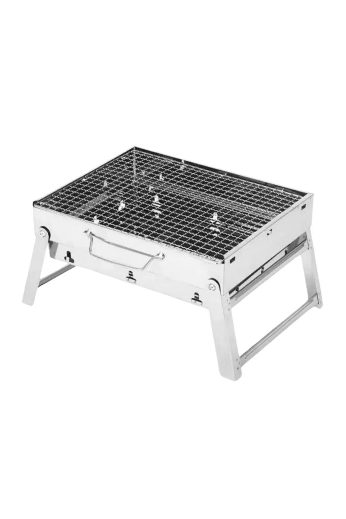 Portatif Katlanabilir Mangal - Roadtrip BBQ - Silver - 547306