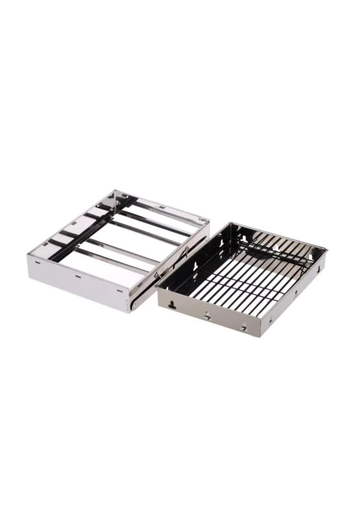 Portatif Katlanabilir Mangal - Roadtrip BBQ - Silver - 547306