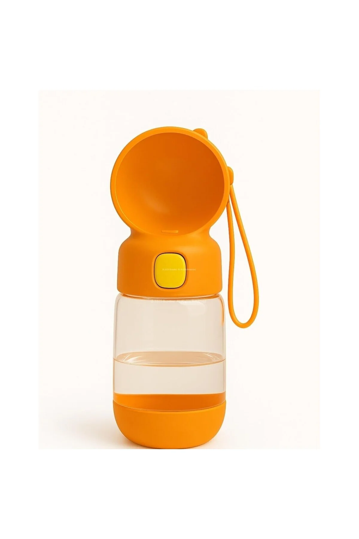 Portatif Kedi Köpek Mama Ve Su Kabı Seyahat Tipi 400 ml Su 180 ml