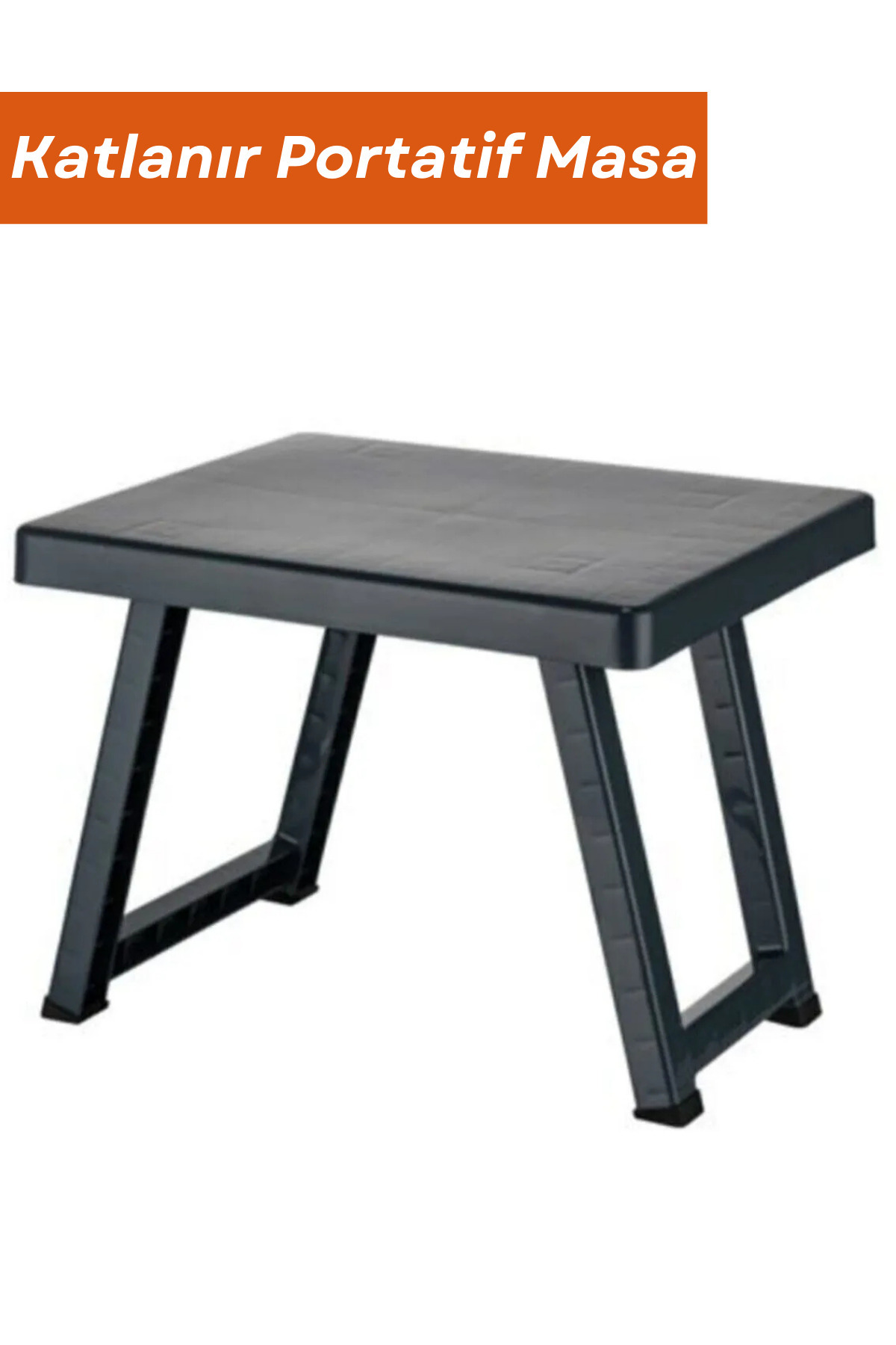 Welcomein Portatif Plastik Piknik Sehpası Katlanabilir Bahçe Balkon Kamp Ma