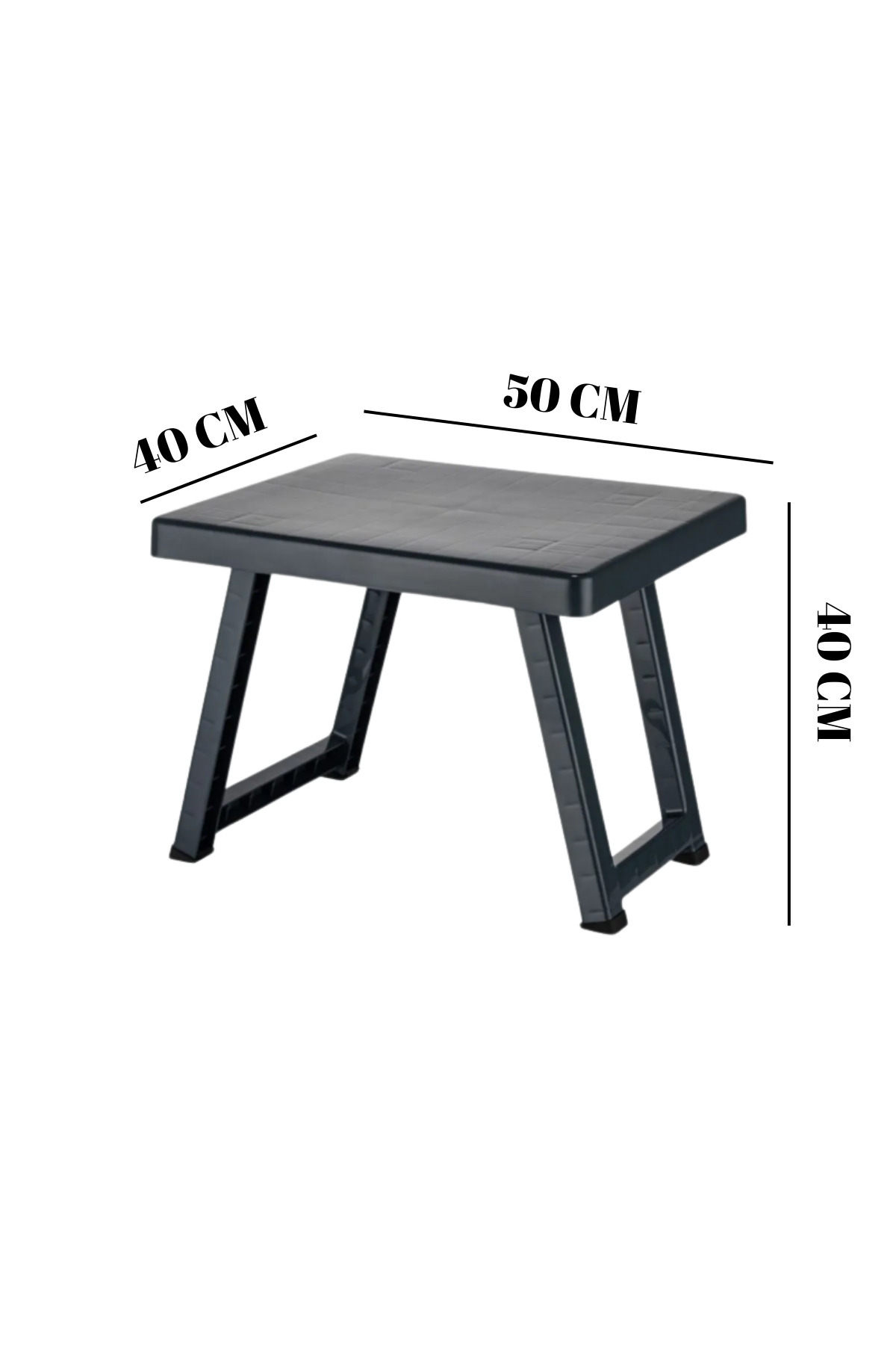 Mutfaksultani Portatif Plastik Piknik Sehpası Katlanabilir Bahçe - Balkon - Kam