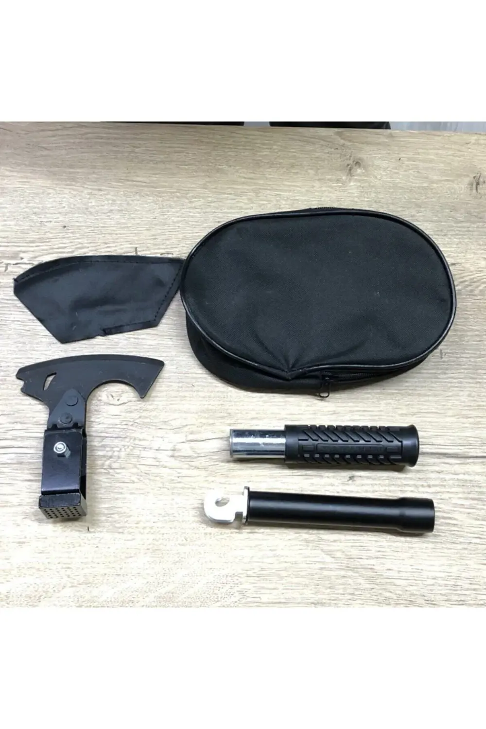 Portatif Pratik Sökülebilir Paslanmaz Çelik Kesici Balta Çekiç Ve Portatif Pratik Sökülebilir Paslanmaz Çelik Kesici Balta Çekiç Ve