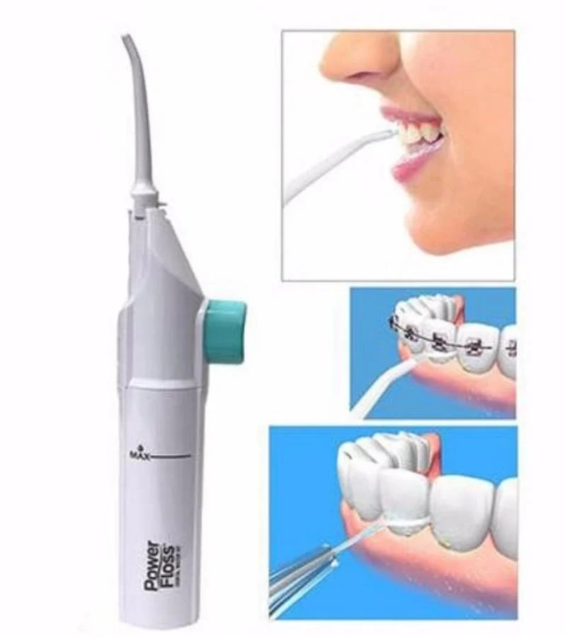 Portatif Tasarım Power Floss Mekanik Diş Ve Ağız Temizleme Aleti
