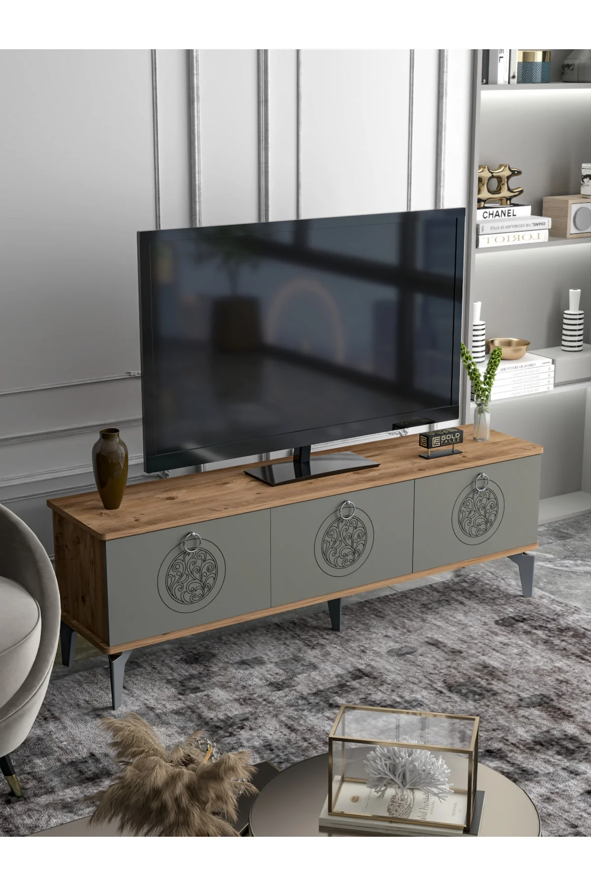 Portmanto Vestiyer 5 Raflı Ayakkabılık Ve Çit Duvar Askılık Set Ç