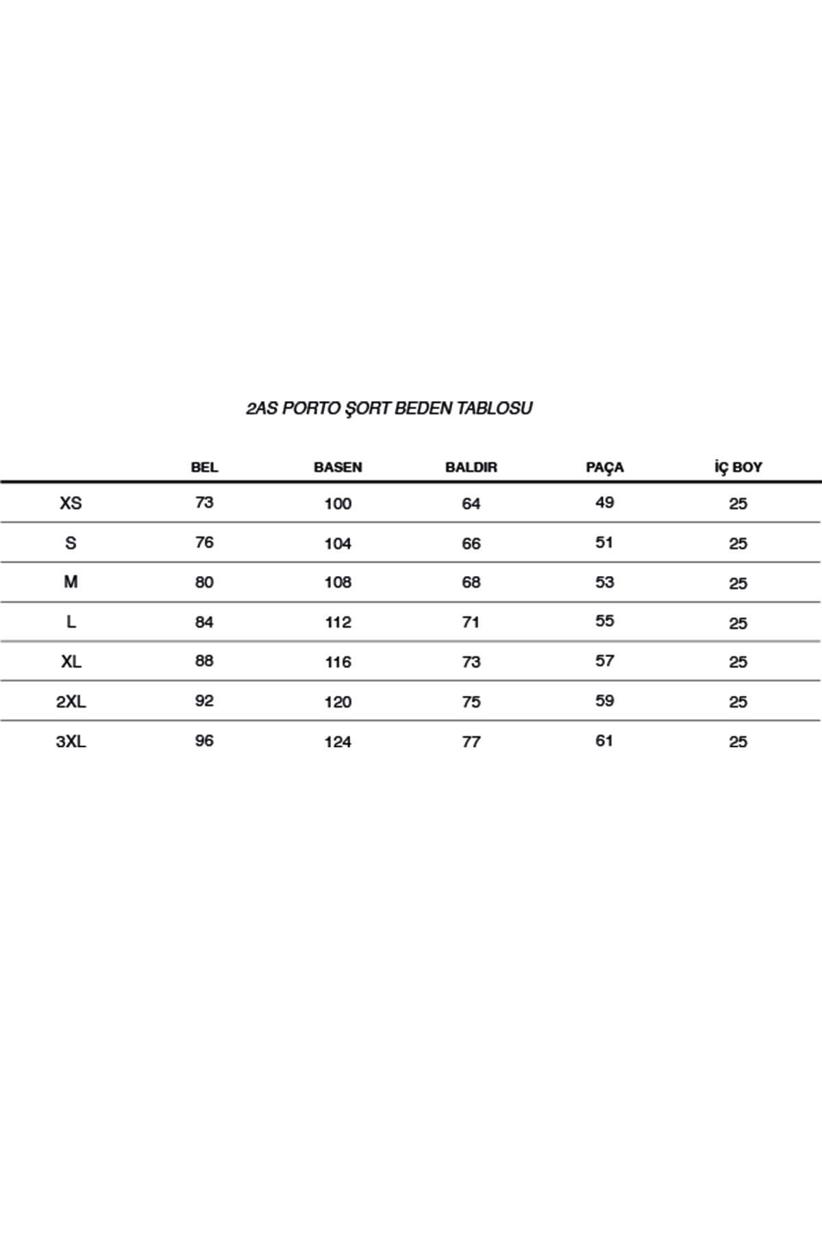 2As Porto Erkek Şort Kum